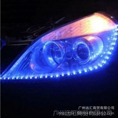 泪眼灯眉灯与侧发光LED行车灯 汽车改装必备的白色双眸，点亮个性之路